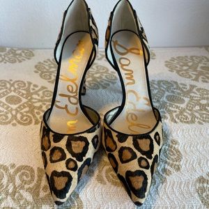 🐆Like NEW Sexy Sam Edelman Leopard Heels